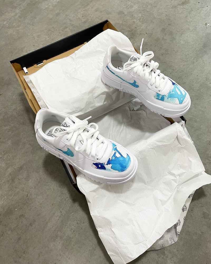 AF-1 Pixel • White | Watercolour • Mon