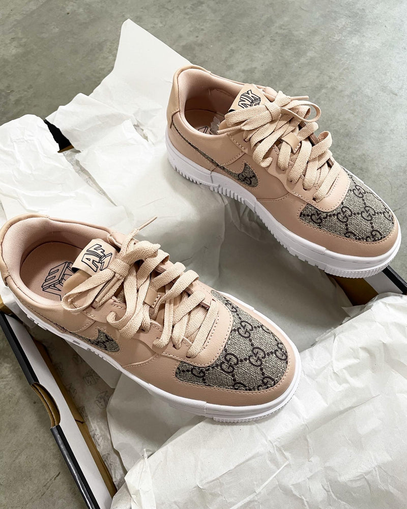 Nike Air Force 1 Pixel • Beige | Original GG