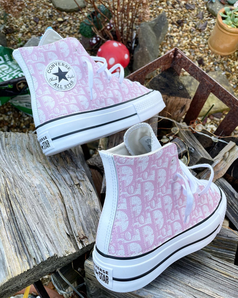 Chuck Taylor All Star Platform Converse • White | Pink CD