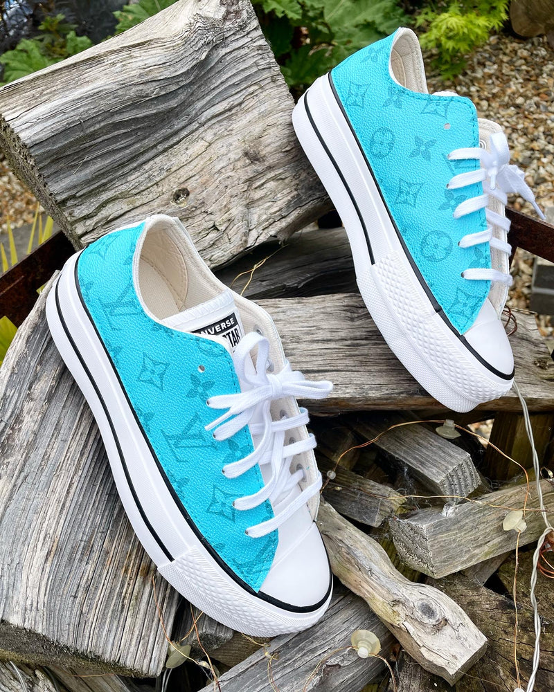 Converse Platform Low • Baby Blue