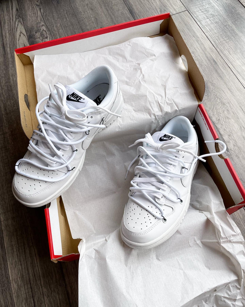 Nike Low Dunks • White | White Lace