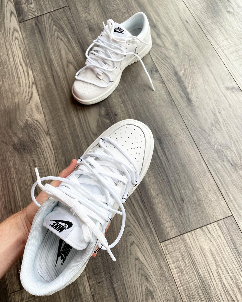 Nike Low Dunks • White | White Lace