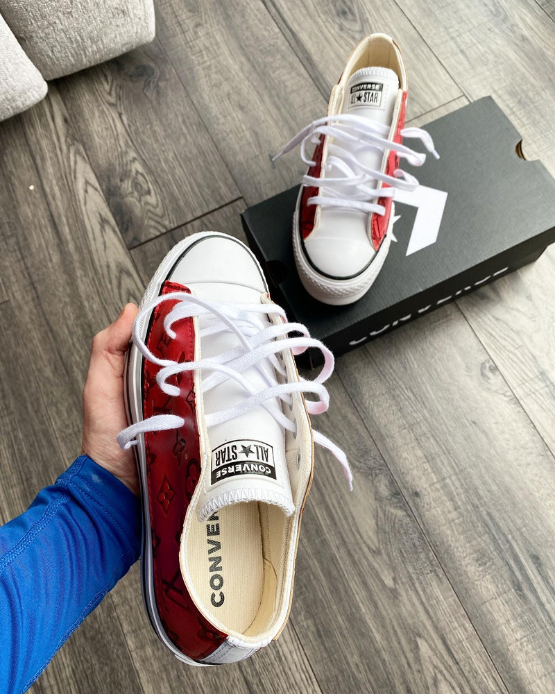 Converse Platform Low • Blood Red Louis Vintage