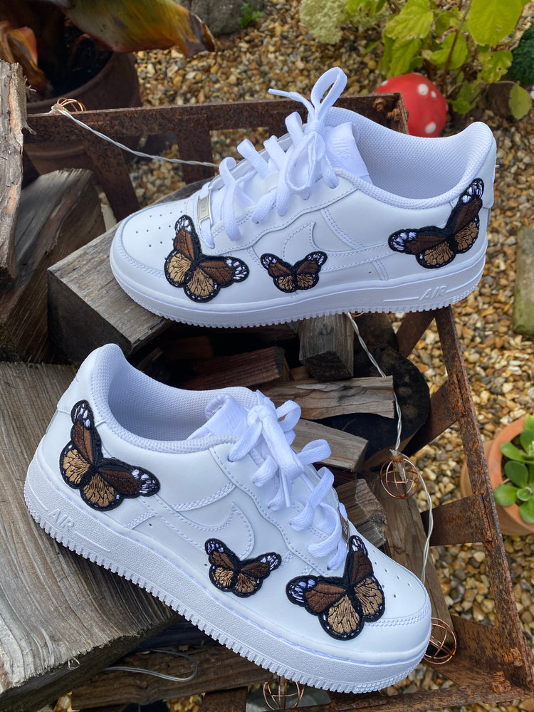 Air Force 1 - White | Brown Butterfly