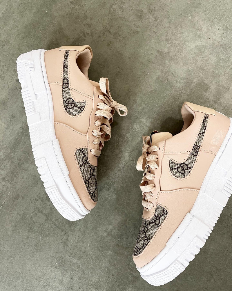 Nike Air Force 1 Pixel • Beige | Original GG