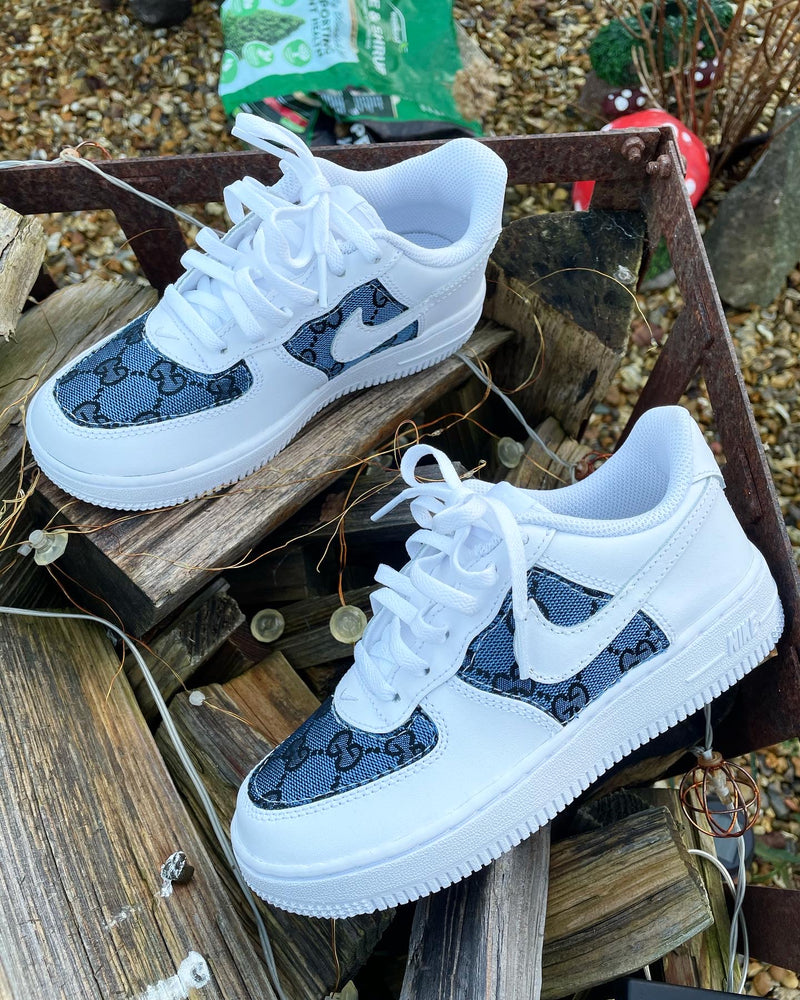 Air Force 1 - White | Royal Blue • G