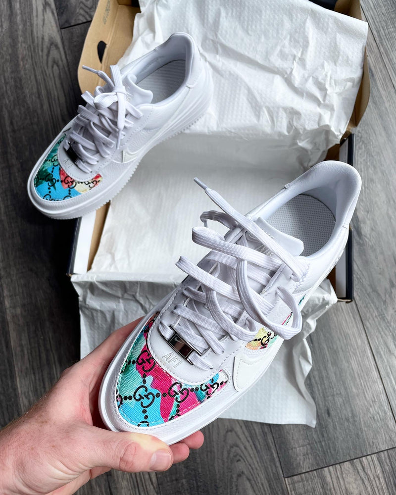 Nike Air Force 1 PLT • White | Multi GG