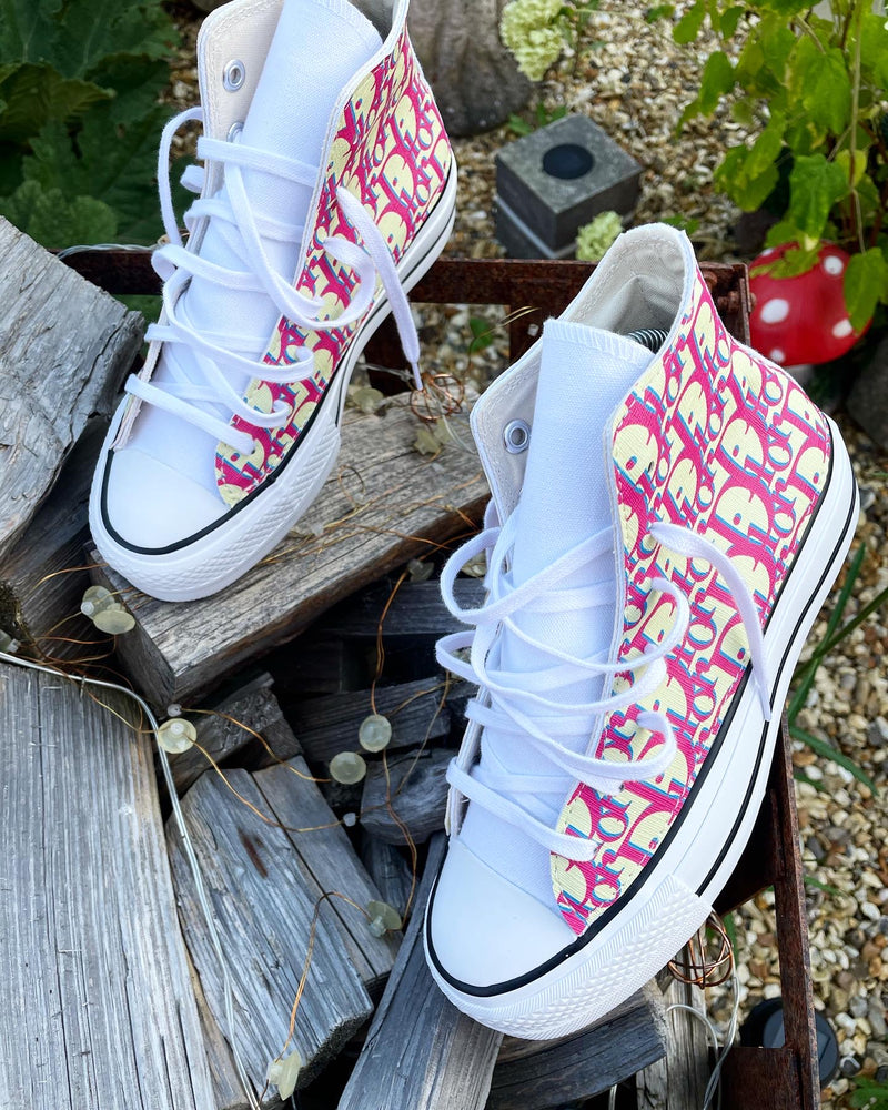 Chuck Taylor All Star Platform Converse • White | Candy CD