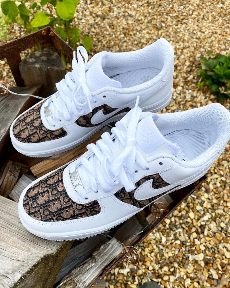 Air Force 1 - White | Brown Coffee