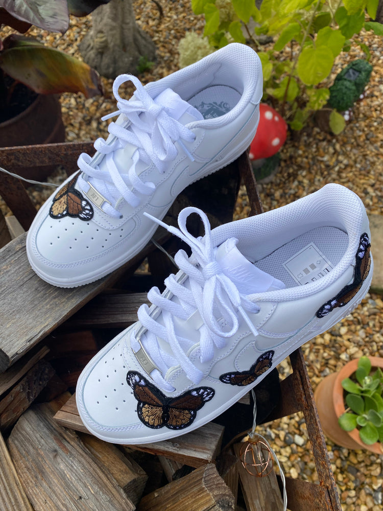 Air Force 1 - White | Brown Butterfly