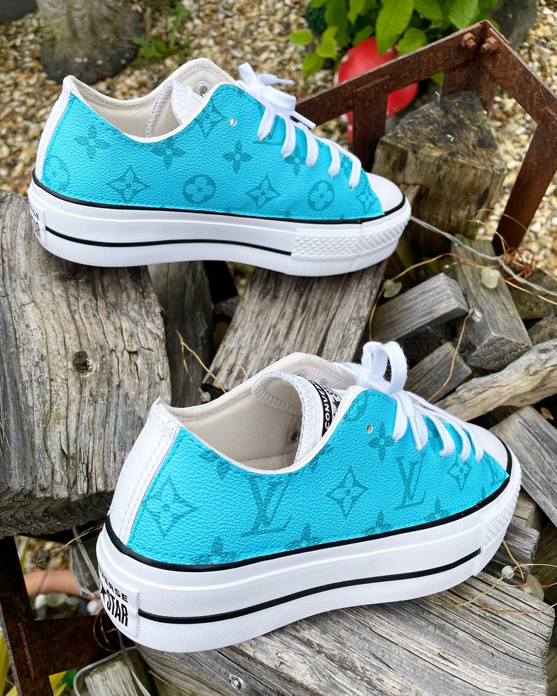 Converse Platform Low • Baby Blue