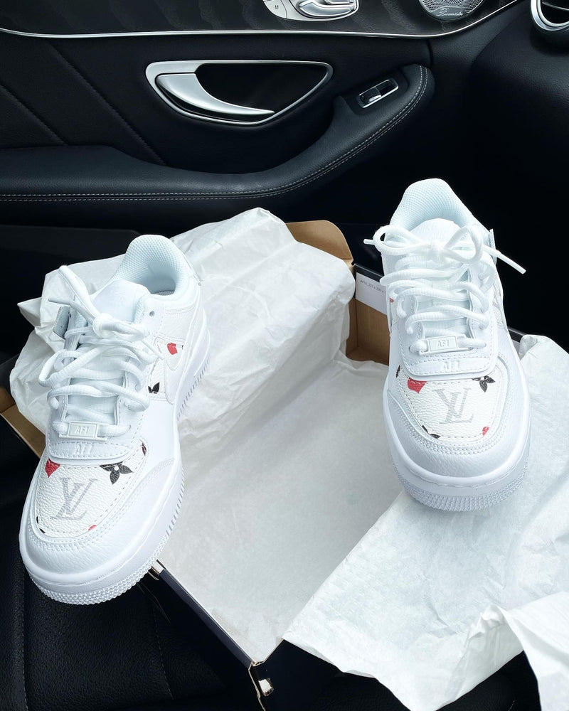 Nike Air Force 1 Shadow • White | Pack of Cards Monogram