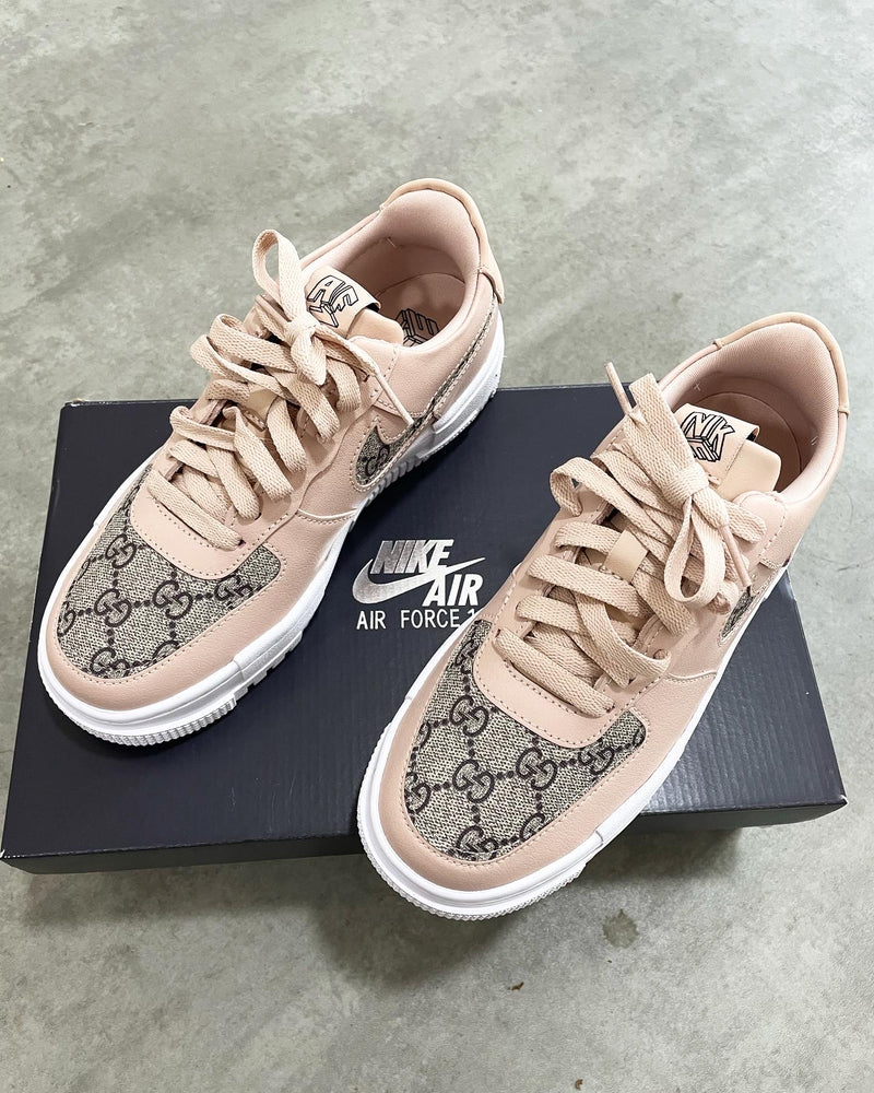 Nike Air Force 1 Pixel • Beige | Original GG