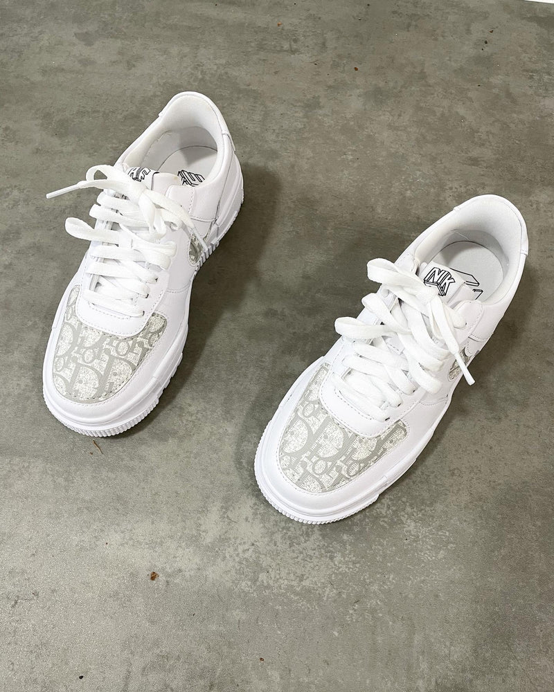 Nike Air Force 1 Pixel • White | Grey CD