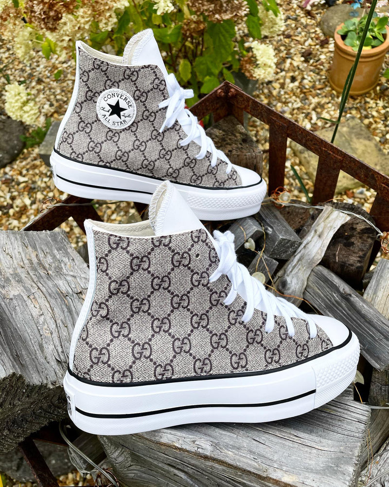 Chuck Taylor All Star Platform Converse • White | Original GG