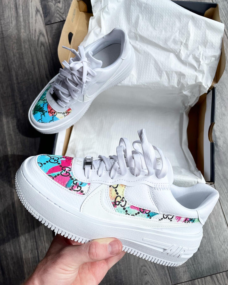 Nike Air Force 1 PLT • White | Multi GG