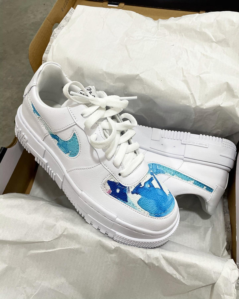 AF-1 Pixel • White | Watercolour • Mon