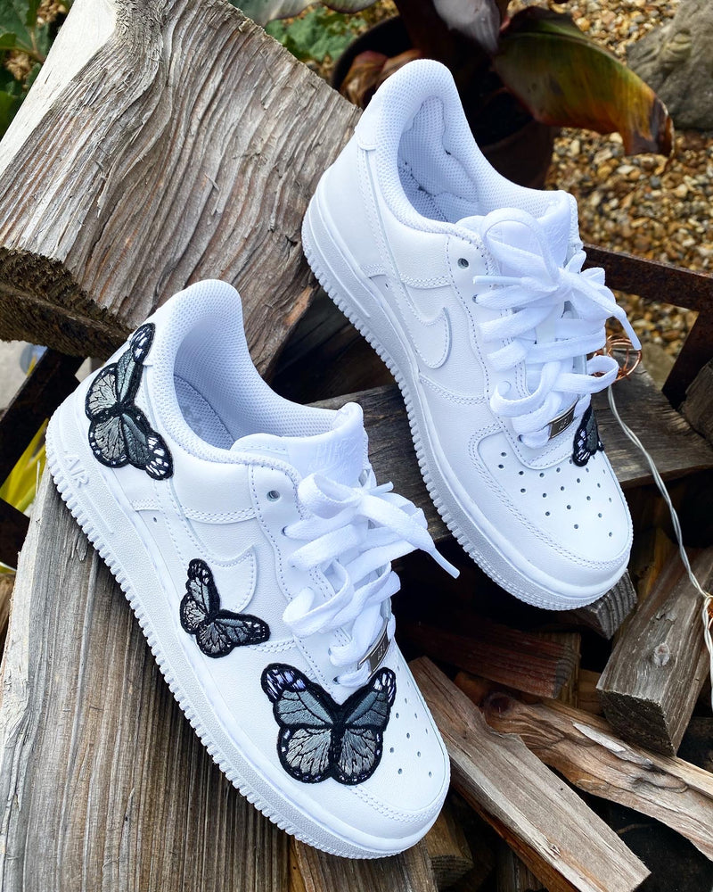Air Force 1 - White | Grey Butterfly