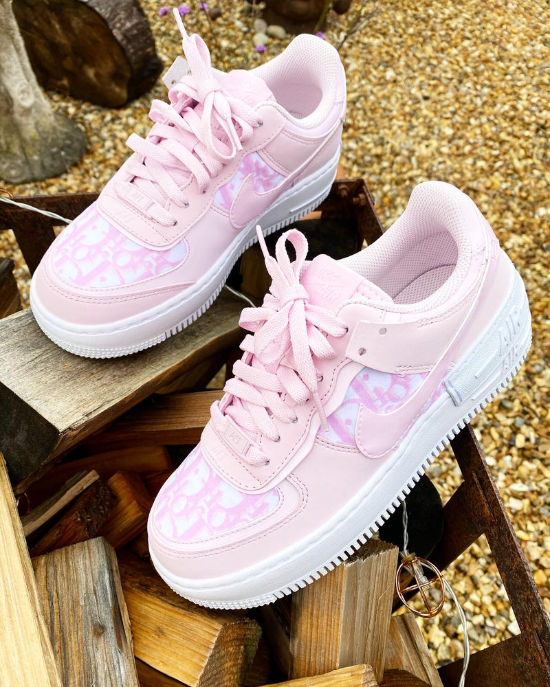Nike Air Force 1 Shadow | Petal Pink • Dior