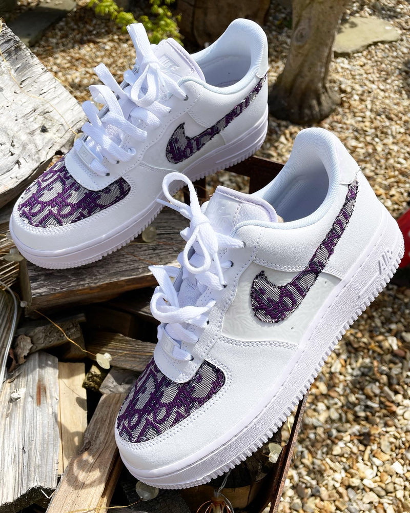 AF-1 ‘07 - White | Purple Oblique