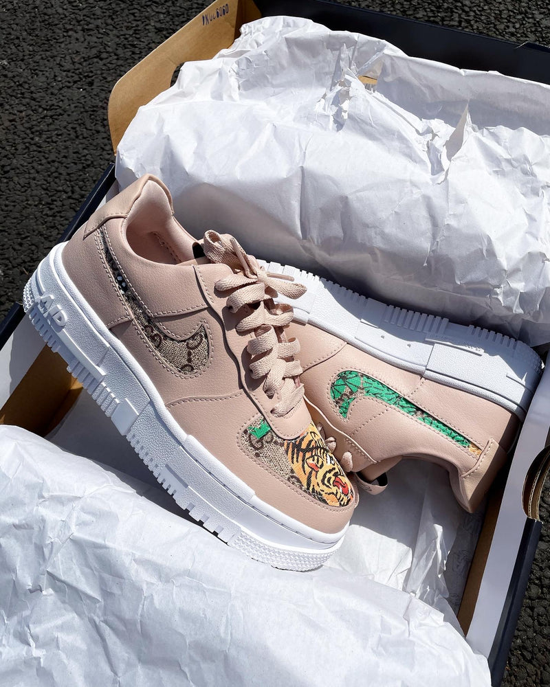 AF-1 Pixel • Beige | Tiger