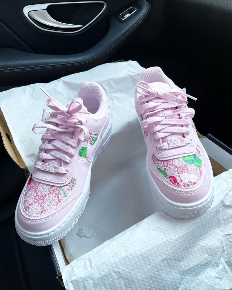 Nike Air Force 1 Shadow • Pink Foam | Pink Floral GG