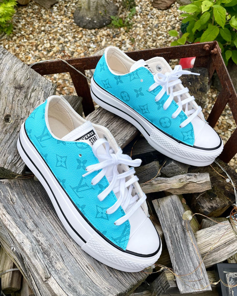 Converse Platform Low • Baby Blue