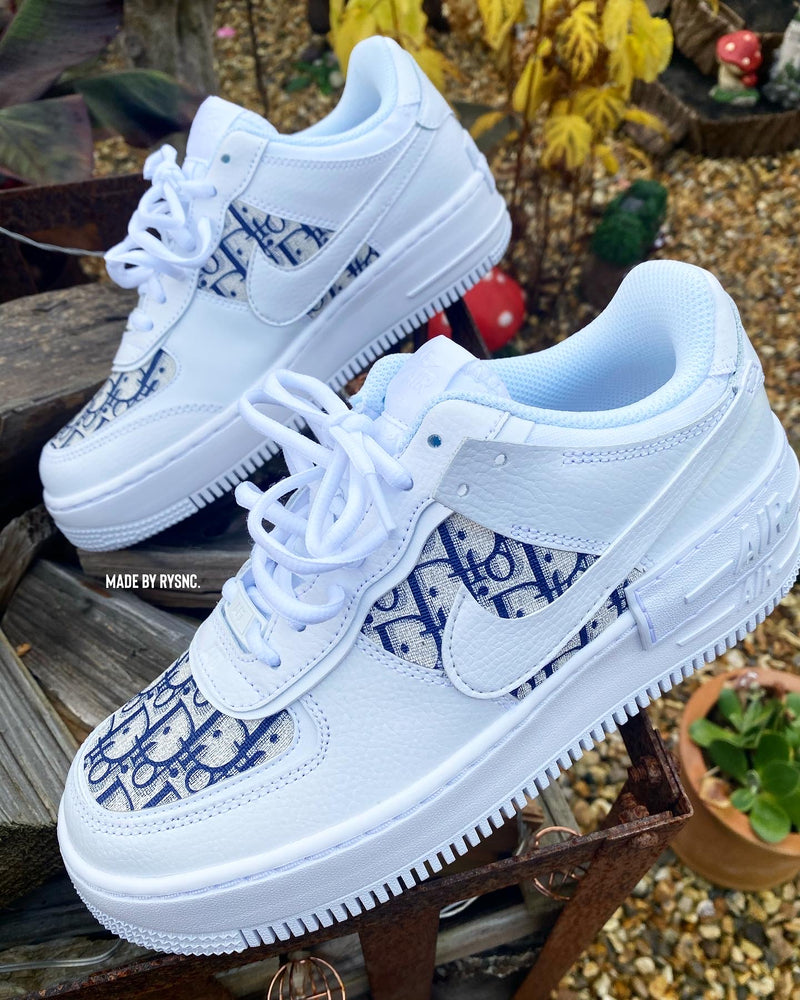 Nike Air Force 1 Shadow | White • Navy CD