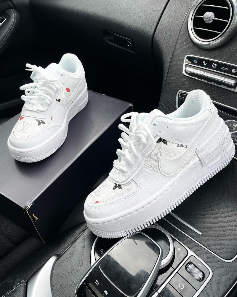 Nike Air Force 1 Shadow • White | Pack of Cards Monogram