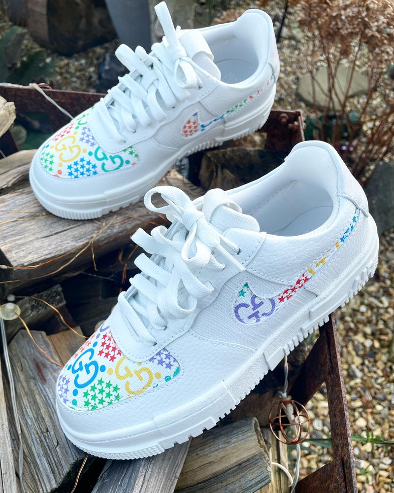 Nike Air Force 1 Pixel • White | White Color GG