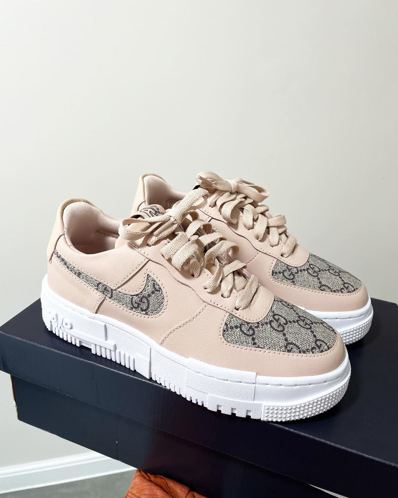 Nike Air Force 1 Pixel • Beige | Original GG