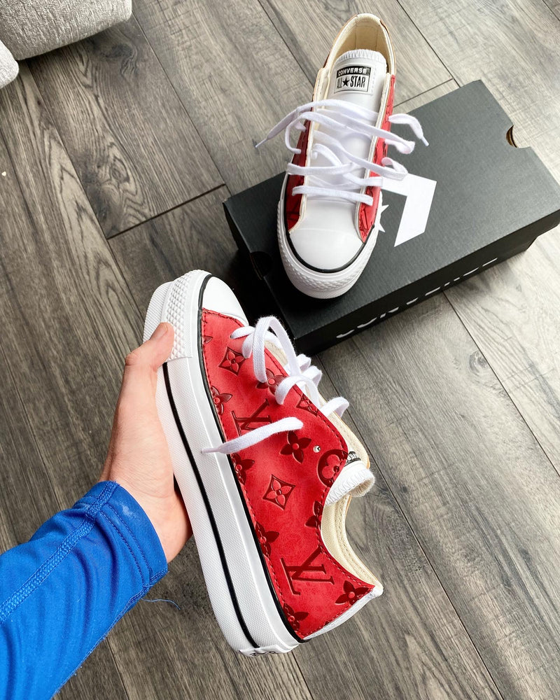 Converse Platform Low • Blood Red Louis Vintage