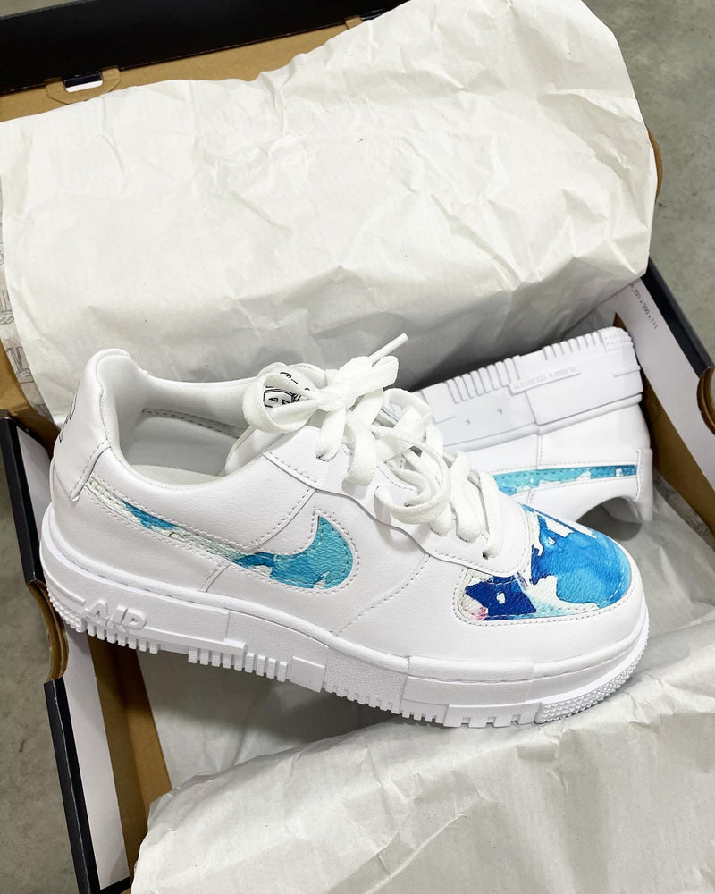 AF-1 Pixel • White | Watercolour • Mon