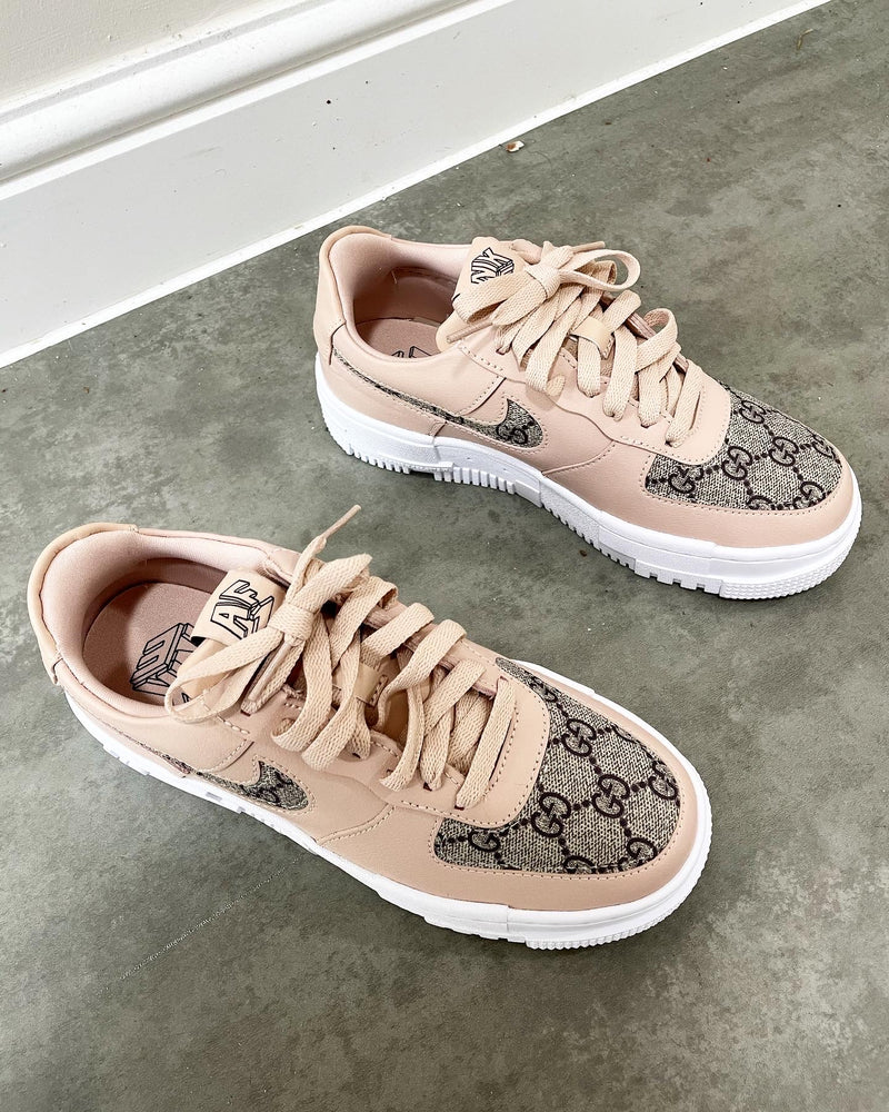 Nike Air Force 1 Pixel • Beige | Original GG