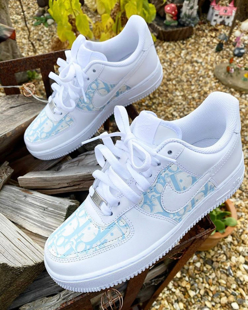 Air Force 1 - White | Baby blue