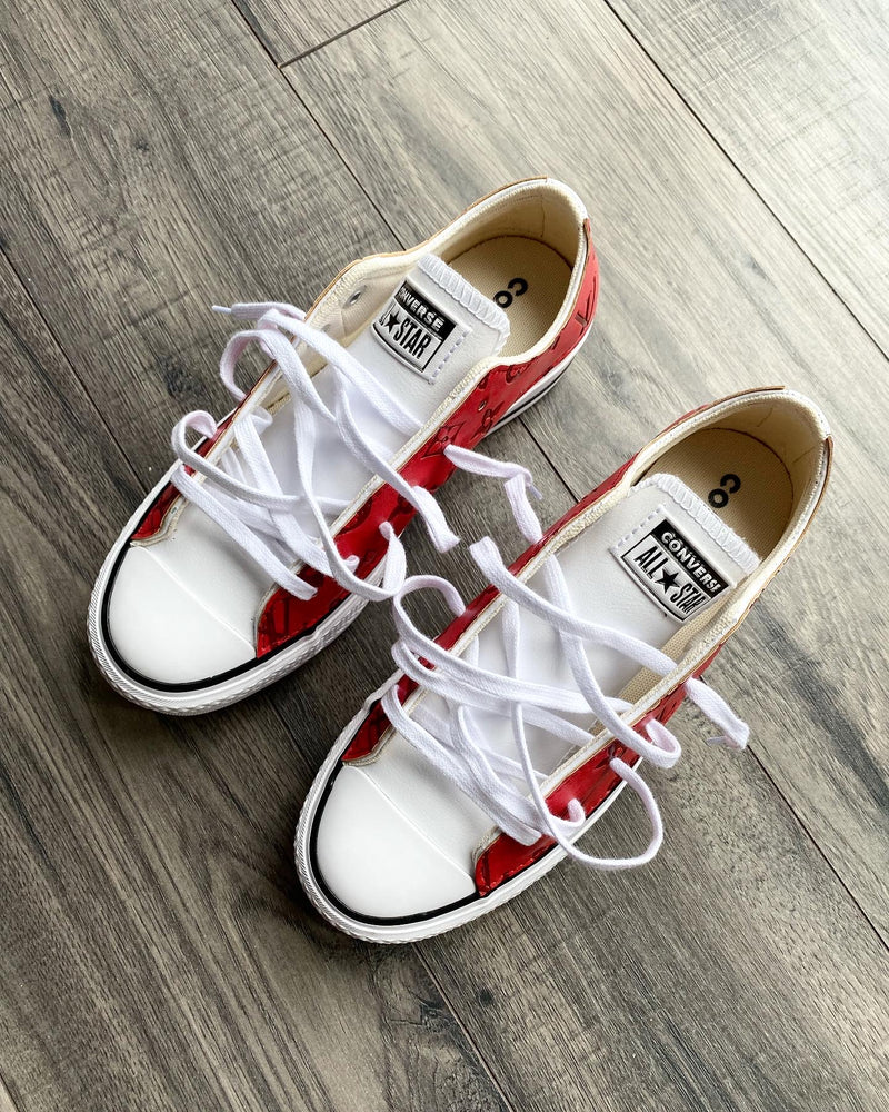 Converse Platform Low • Blood Red Louis Vintage