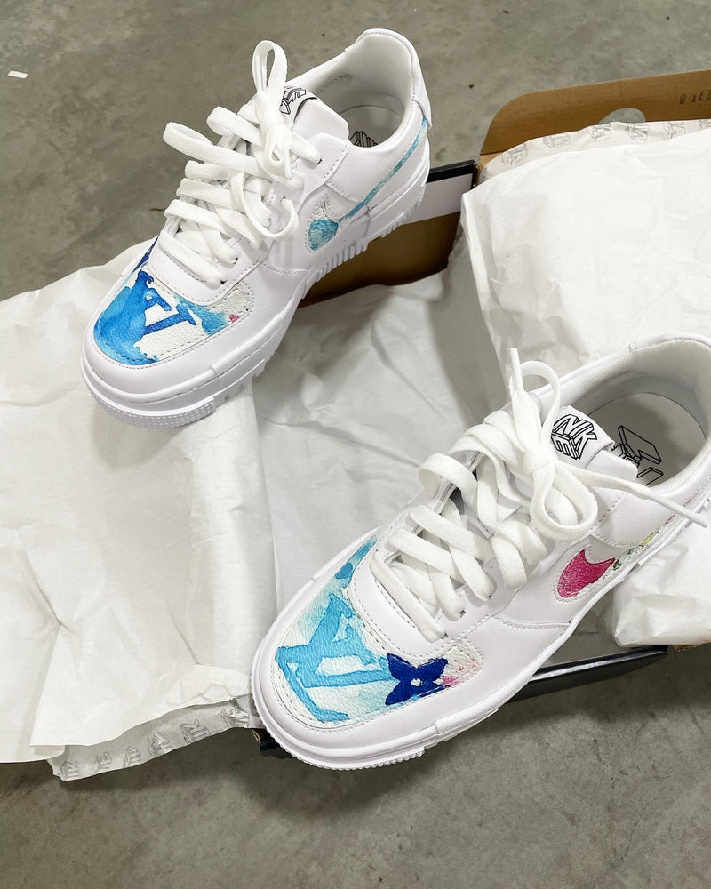 AF-1 Pixel • White | Watercolour • Mon