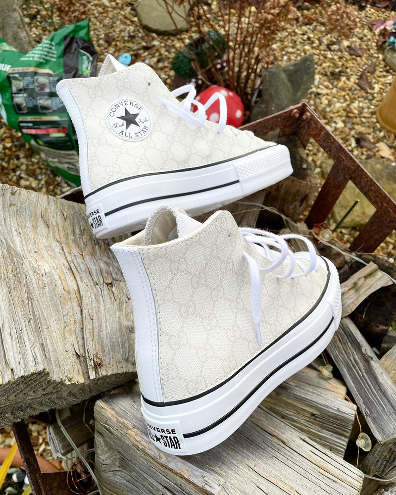 Chuck Taylor All Star Platform Converse • White | White GG